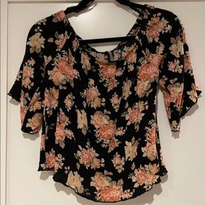 Ambiance Floral Off shoulder top